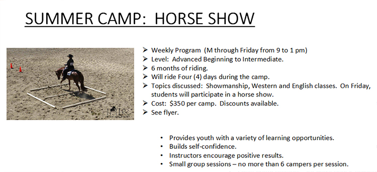 Hidden Creek Ranch ~ Equestrian Camps in Orange County CA